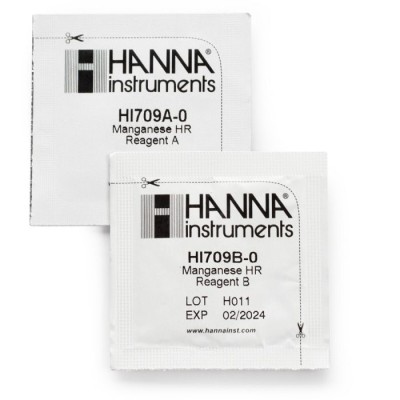Manganese High-Range Checker HC Reagents HI709-25, 25 Tests, 500 mL | EnvMart