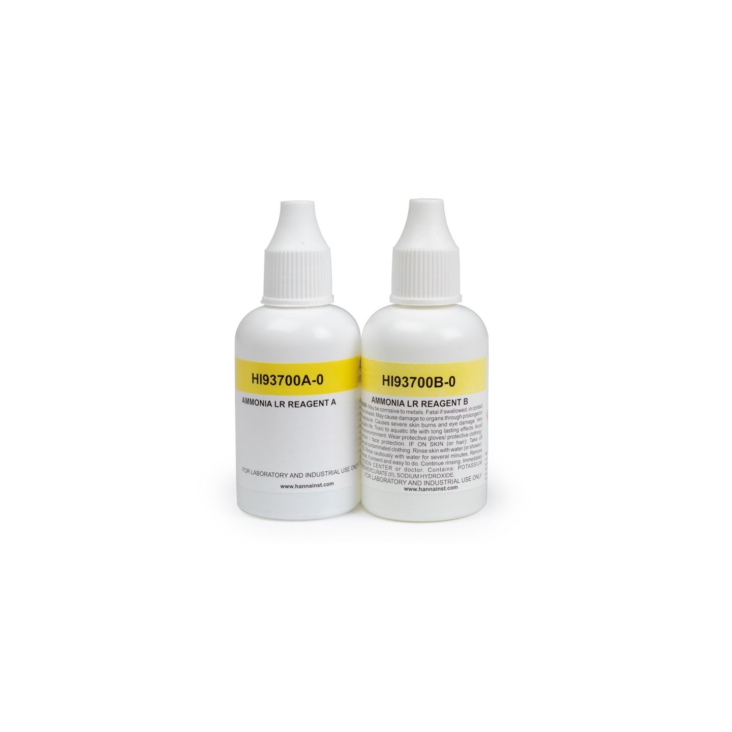 Ammonia Low Range Reagents HI93700-01 | Nessler Method | 100 Tests ...