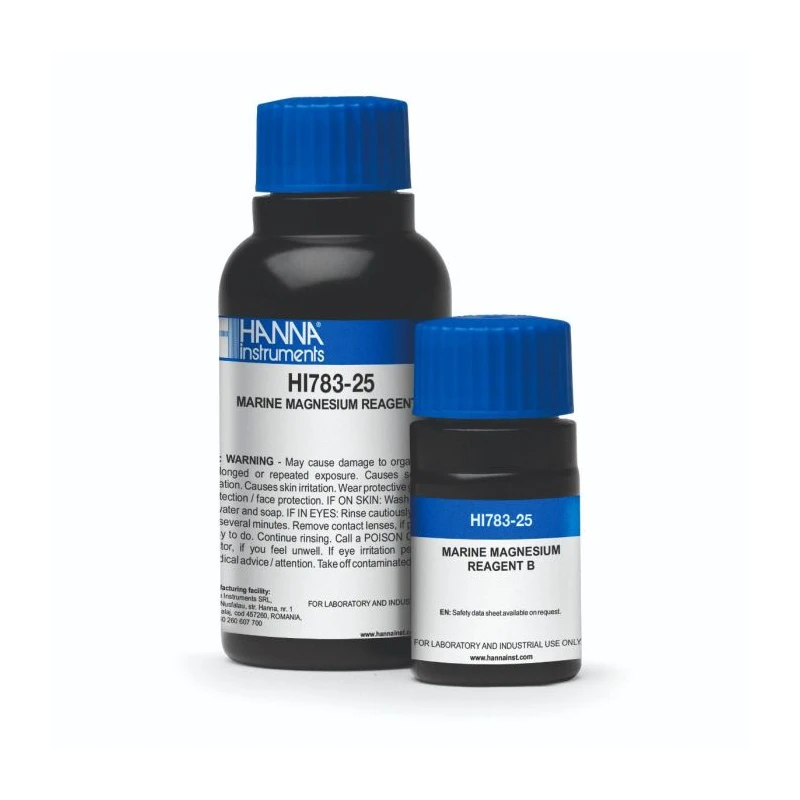 Marine Magnesium HC Checker Reagents HI783-25 | Pack of 25 Tests | EnvMart