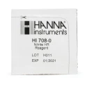 Nitrite High-Range Checker HC Reagents HI708-25, Ferrous Sulfate Method, Pack of 25 | EnvMart