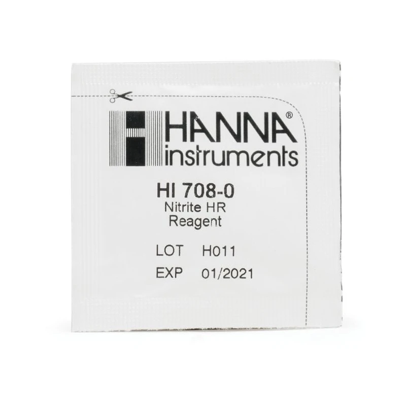 Nitrite High-Range Checker HC Reagents HI708-25, Ferrous Sulfate Method, Pack of 25 | EnvMart