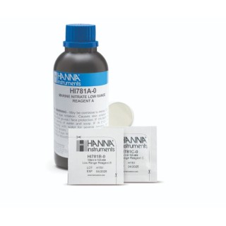 Marine Nitrate Low Range Checker HC Reagents HI781-25, Colorimetric, 25 Tests | EnvMart