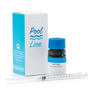 HI7754-26 Pool Line Alkalinity Checker HC Reagents, 25 Tests, 30 mL Bottle | EnvMart