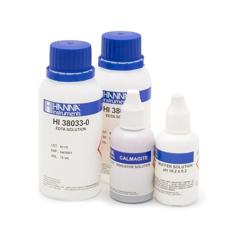 HI38033-100 Total Hardness Replacement Reagents 100 Tests Chemical Kit | EnvMart