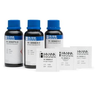 NPK Soil Chemical Test Kit Replacement Reagents HI3896-025 | 25 Tests Each | EnvMart