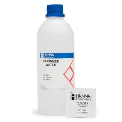 Hanna HI3875-100 Free Chlorine Test Kit Replacement Reagents DPD Method 100 Tests | EnvMart