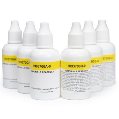 Hanna Instruments HI93700-03 Ammonia Low Range Reagents 300 Tests | EnvMart