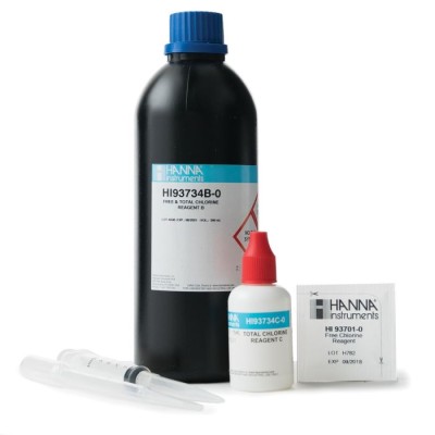 Free and Total Chlorine High Range Reagents HI93734-01 | Colorimetric | 100 Tests | EnvMart