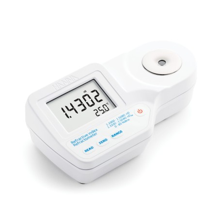 Hanna HI96800 Digital Refractometer for Refractive Index and Brix Measurement | EnvMart