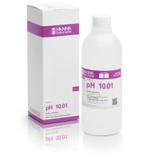 Hanna HI7010L pH 10.01 Calibration Solution 500 mL, ±0.01 pH Accuracy | EnvMart