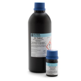 Zero Oxygen Solution Set HI7040L 500 mL Dissolved Oxygen Calibration Solution | EnvMart