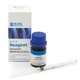 Hanna HI755-26 Marine Alkalinity Checker HC Reagents 25 Tests Colorimetric | EnvMart