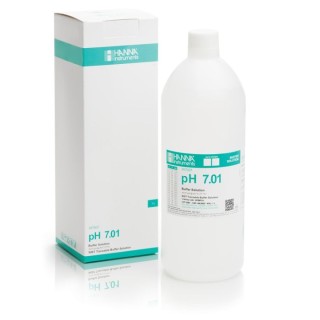 Hanna Instruments HI7007/1L pH 7.01 Calibration Solution, Green, 1 L, ±0.01 pH Accuracy | EnvMart