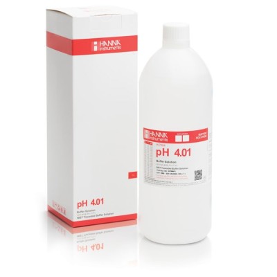 Hanna Instruments HI7004/1L pH 4.01 Calibration Solution 1 L | EnvMart