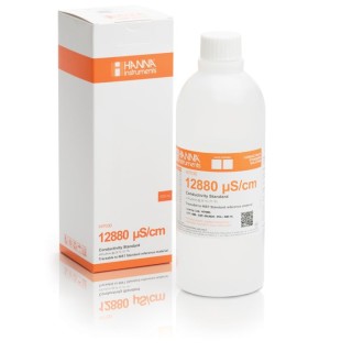 Hanna HI7030L Conductivity Standard Solution 12880 µS/cm 500mL | EnvMart