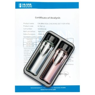 HI762-11 Free Chlorine Ultra Low-Range Checker HC Calibration Check Set | 0–500 ppb, Cuvettes, Certificate of Analysis | EnvMart