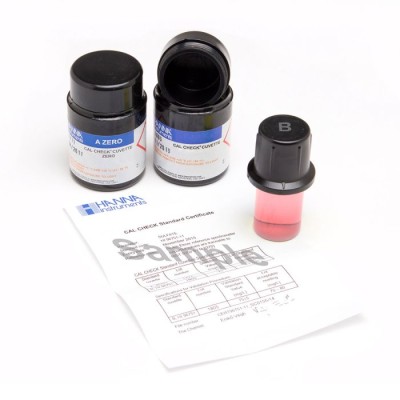 Total Chlorine Low Range CAL Check Standards HI97761-11, 0.00 & 0.400 mg/L for Photometer Calibration | EnvMart