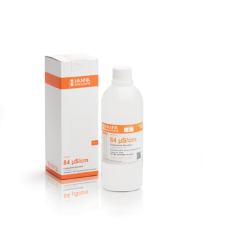 Hanna HI7033/1L 84 µS/cm Conductivity Standard Solution, 1 L Bottle | EnvMart