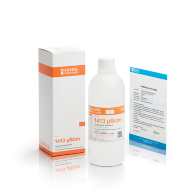 Hanna HI7031/1L Conductivity Standard Solution 1413 µS/cm 1L Bottle | EnvMart