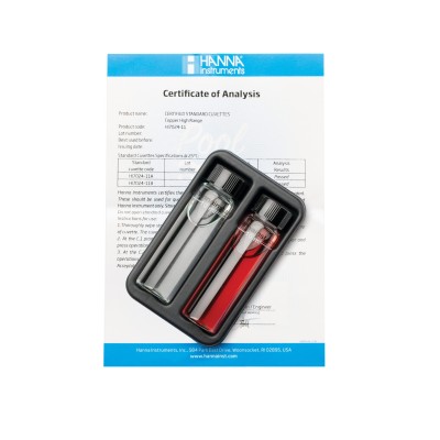 HI7024-11 High Range Copper Checker Calibration Check Set | Pool Line, 0.00–5.00 ppm, EnvMart
