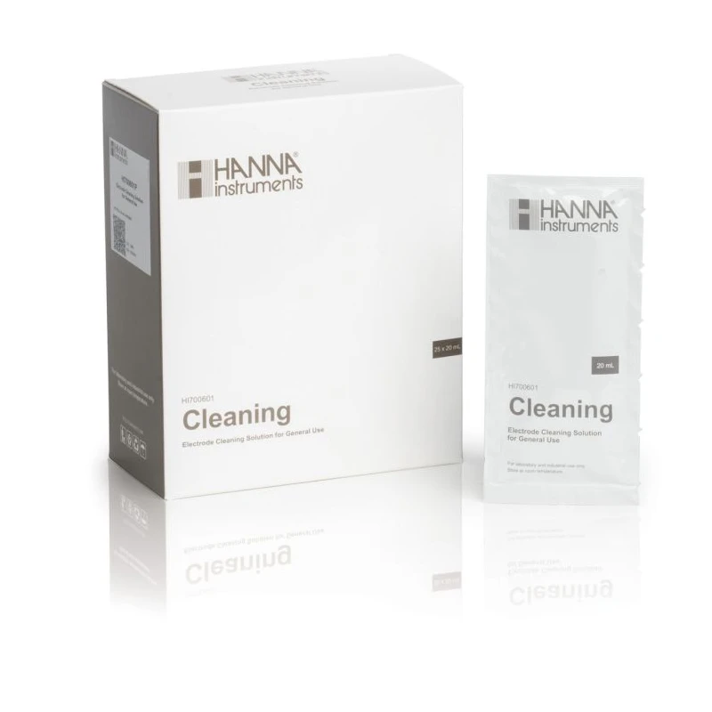 General Purpose Cleaning Solution HI700601P | 25 x 20 mL Electrodes Lab | EnvMart