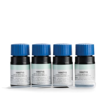 HI8071 Electrolyte Fill Solution 3.5M KCl + AgCl FDA Bottle 4 x 30 mL | EnvMart