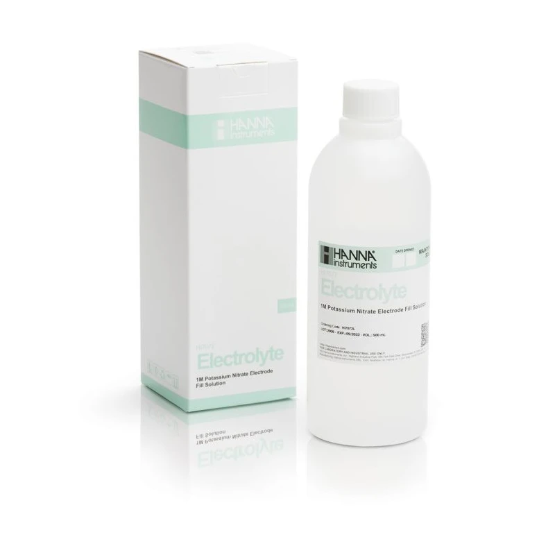 HI7072L 1M KNO3 Electrode Fill Solution 500 mL | Lab Chemical & Solution | EnvMart