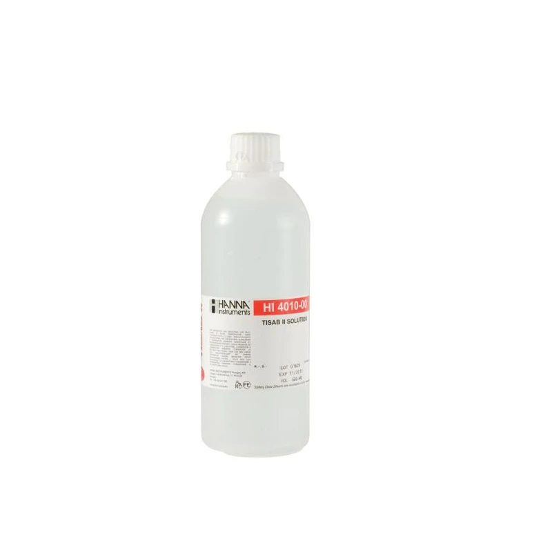 Hanna Instruments HI4010-00 TISAB II Solution 500 mL for Fluoride ISE | EnvMart