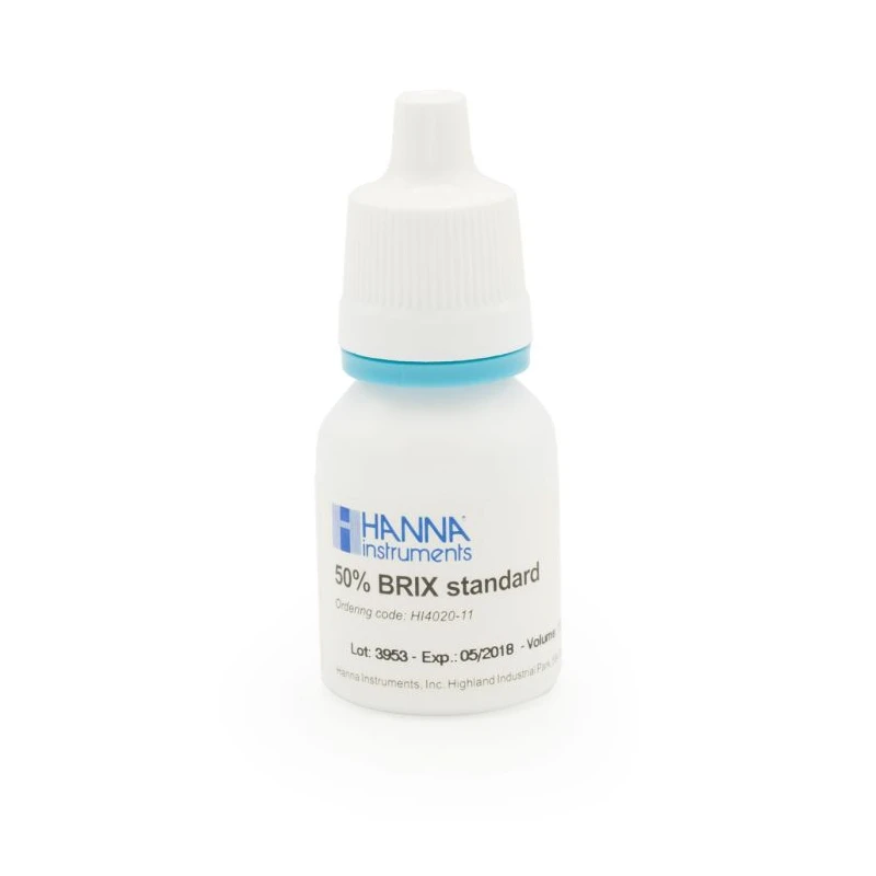 50% Brix Standard Solution HI4020-11 Calibration Reagent 10 mL | EnvMart