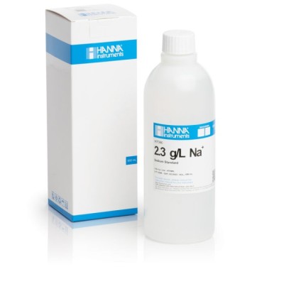 Hanna HI7080L Sodium Standard Solution 2.3 g/L, 500 mL | EnvMart