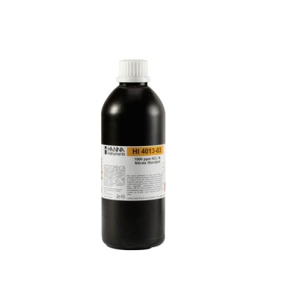 Hanna HI4013-03 Nitrate ISE Standard Solution 1000 ppm, 500 mL | EnvMart