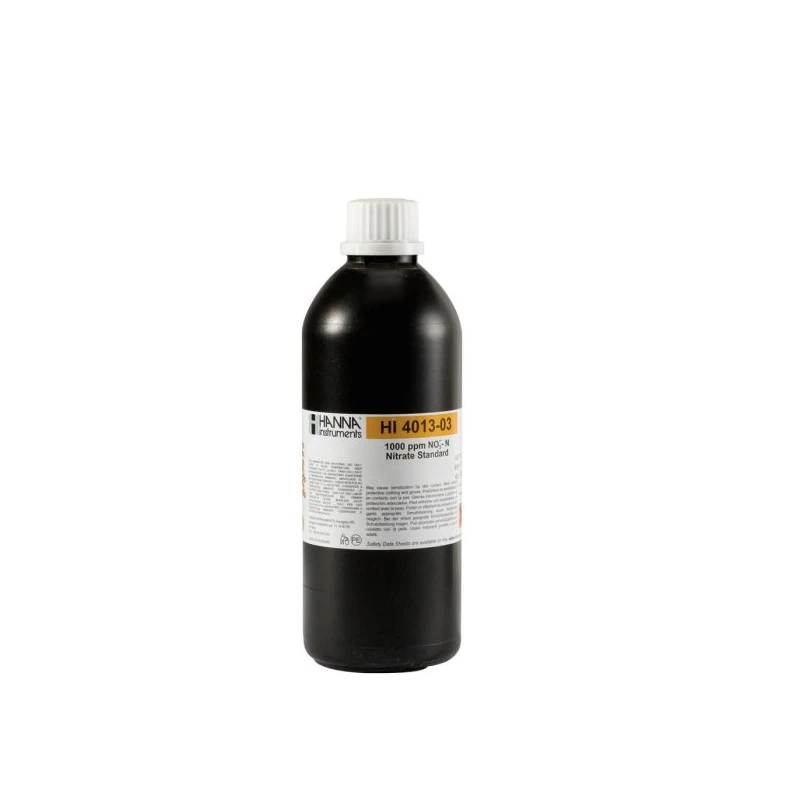 Hanna HI4013-03 Nitrate ISE Standard Solution 1000 ppm, 500 mL | EnvMart