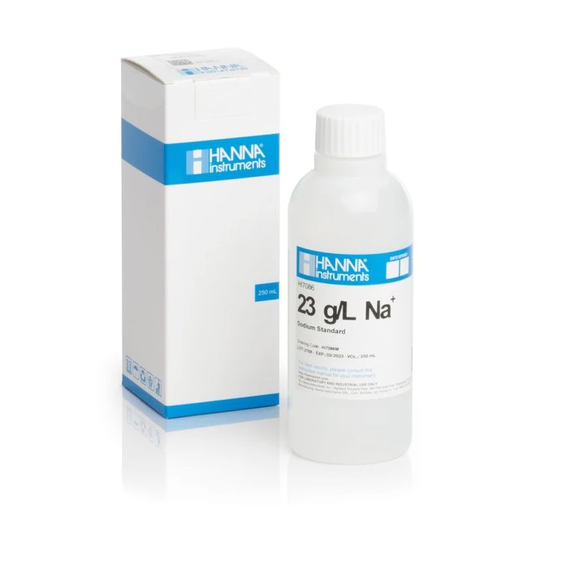 Hanna HI7086M 23 g/L Sodium Standard Solution, 230 mL | EnvMart