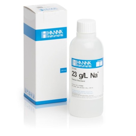 Hanna HI7086M 23 g/L Sodium Standard Solution, 230 mL | EnvMart
