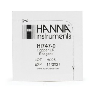 HI747-25 Copper Low-Range Checker HC Reagents 25 Tests Bicinchoninate EPA Method | EnvMart