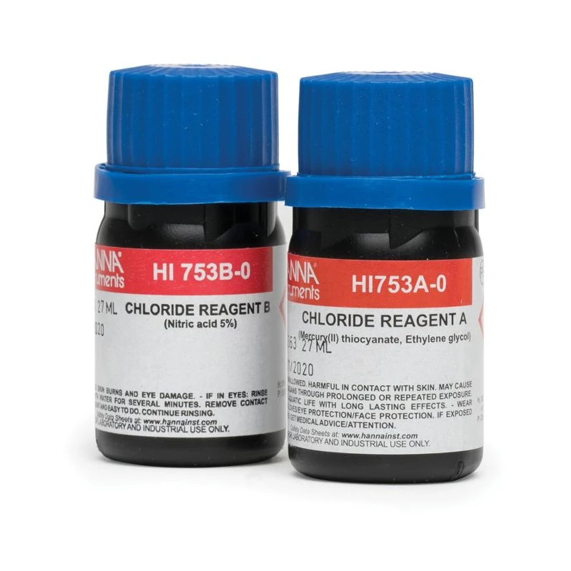 Chloride Checker HC Reagents HI753-25 | Mercury Thiocyanate | 25 Tests | EnvMart