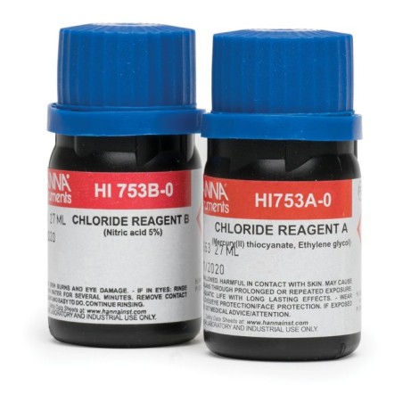 Chloride Checker HC Reagents HI753-25 | Mercury Thiocyanate | 25 Tests | EnvMart