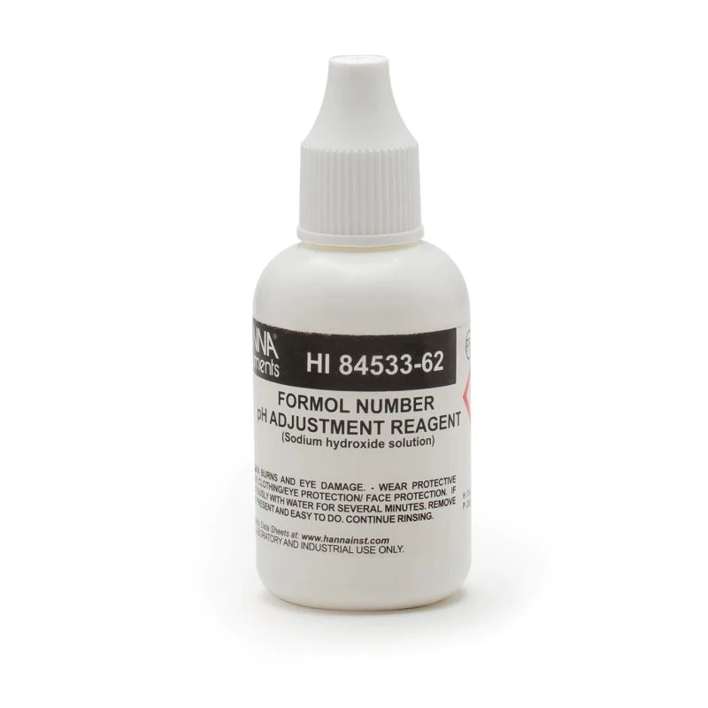 pH Adjustment Reagent HI84533-62, 30 mL Bottle for Formol Number Mini Titrator | EnvMart