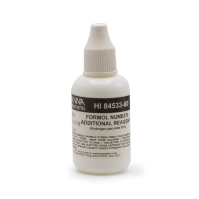 HI84533-60 Hydrogen Peroxide Reagent 30 mL for Formol Number Mini Titrator | EnvMart