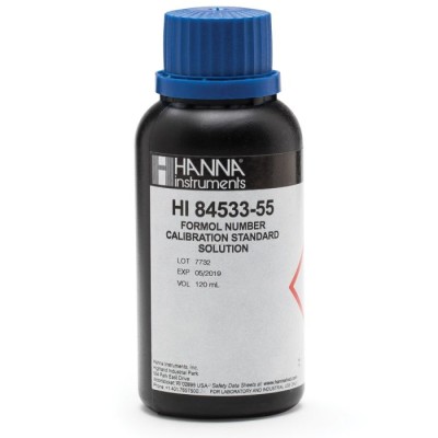 Hanna HI84533-55 Pump Calibration Standard Solution 120 mL for HI84533 Mini Titrator | EnvMart