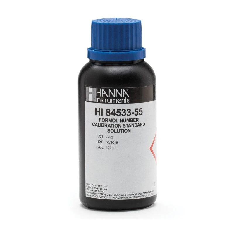 Hanna HI84533-55 Pump Calibration Standard Solution 120 mL for HI84533 Mini Titrator | EnvMart