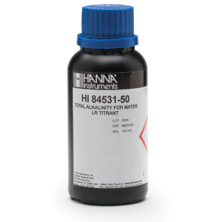 Low Range Titrant HI84531-50 for Titratable Alkalinity Mini Titrator 120 mL | EnvMart