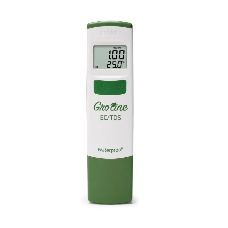 Hanna HI98318 GroLine EC/TDS Tester Waterproof for Hydroponics | EnvMart