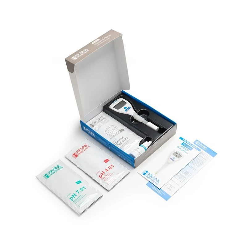 HI981032 Cheese pH Tester | Dairy Lab Meter | 0.01 pH Accuracy | EnvMart