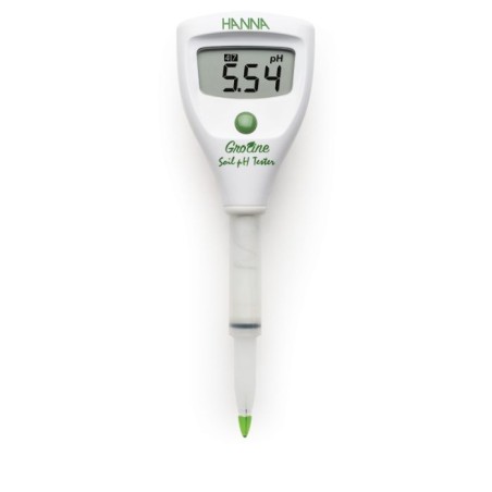 GroLine HI981030 Soil pH Tester | ±0.05 pH Accuracy, Pocket Size, Replaceable Electrode | EnvMart