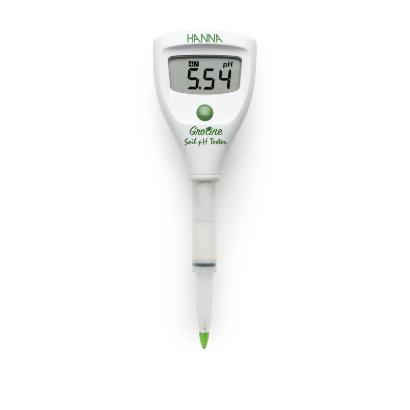 GroLine HI981030 Soil pH Tester | ±0.05 pH Accuracy, Pocket Size, Replaceable Electrode | EnvMart