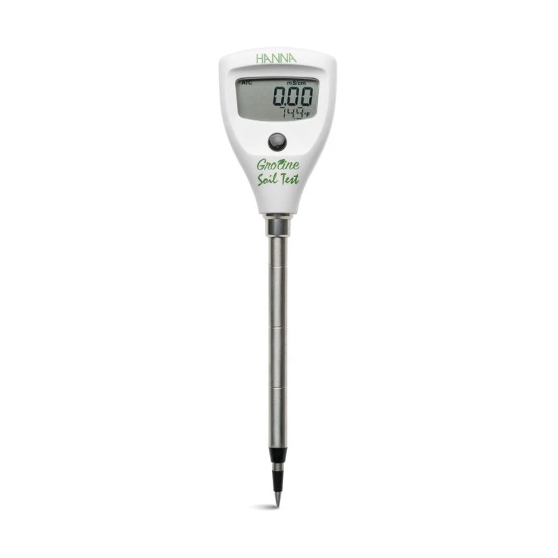 Hanna Instruments HI98331 Soil Test Direct Soil EC Tester, 0–4000 µS/cm, 0–50°C | EnvMart