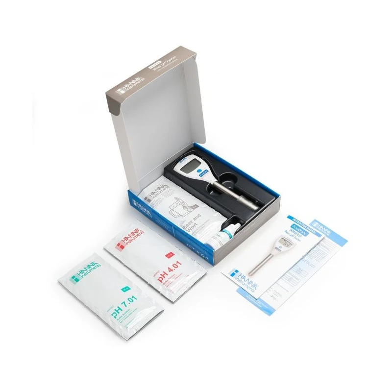 Foodcare Beer pH Tester HI981031 | Precision pH Meter for Brewery & Laboratory | EnvMart