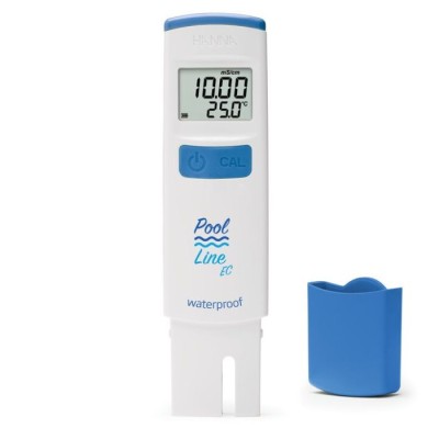 Hanna HI983044 Pool Line HR Combo EC Tester – Waterproof, 0.00–20.00 mS/cm, Automatic Calibration | EnvMart