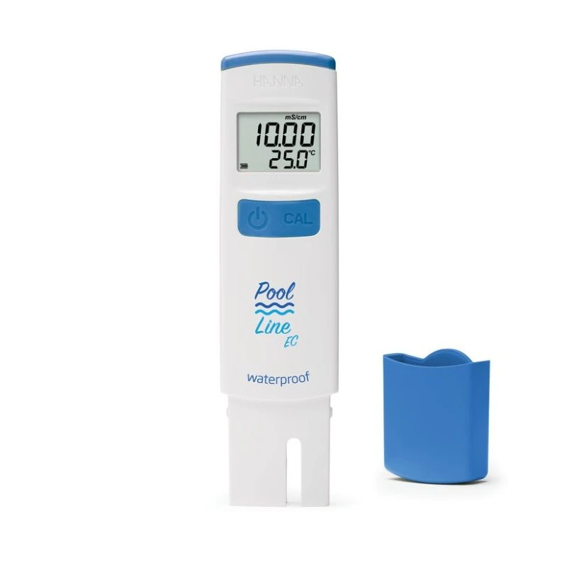 Hanna HI983044 Pool Line HR Combo EC Tester – Waterproof, 0.00–20.00 mS/cm, Automatic Calibration | EnvMart